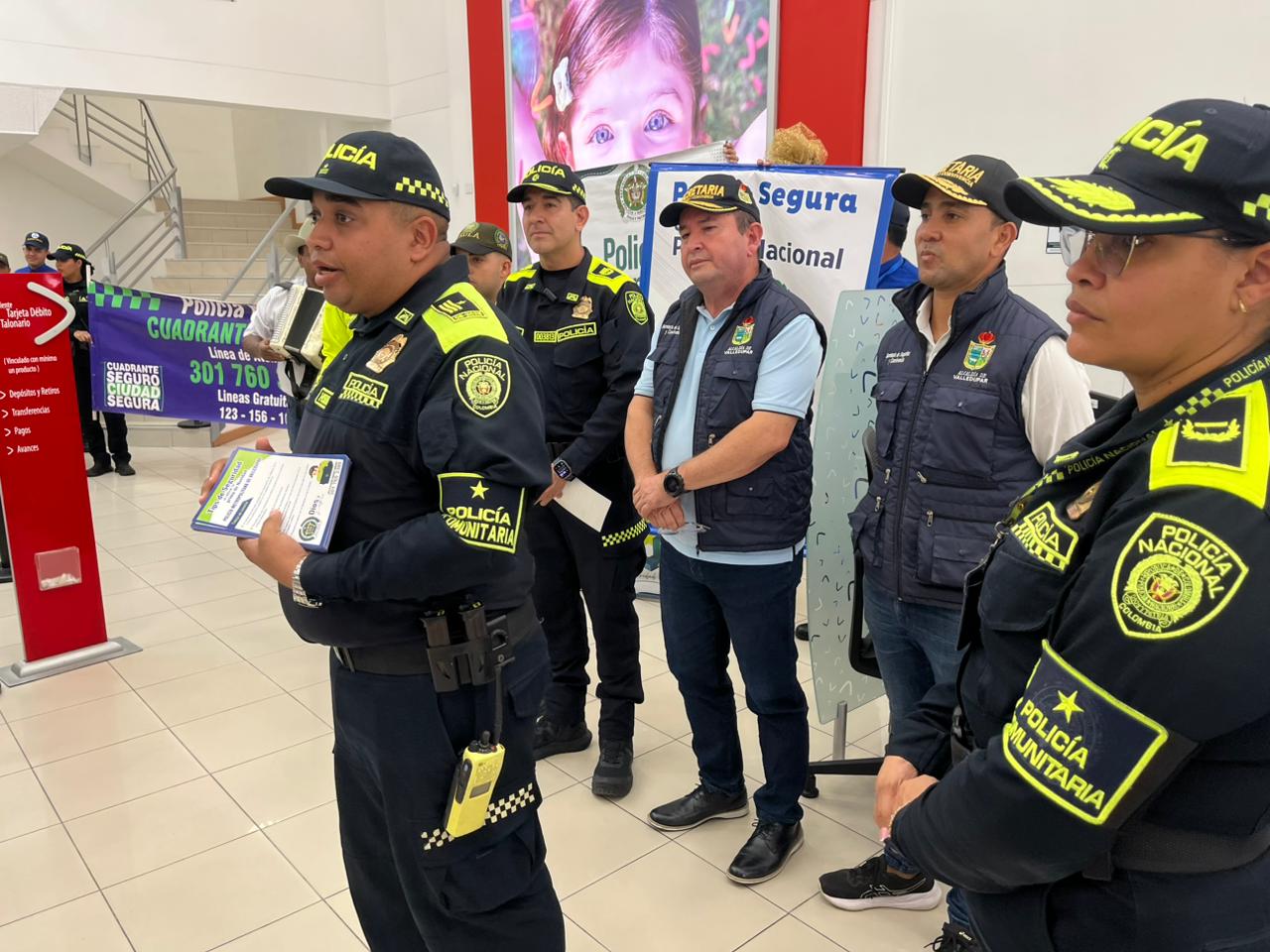 Gobierno de Ernesto Orozco garantiza la seguridad en zona bancaria de Valledupar