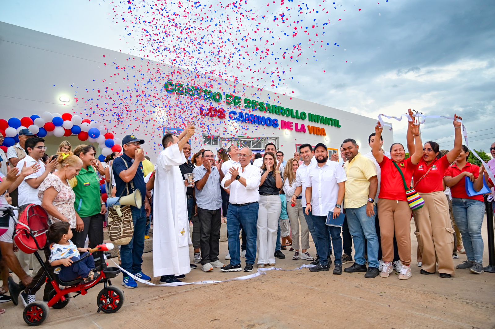 Alcalde Ernesto Orozco inauguró CDI que beneficiará a niños del sur en Valledupar